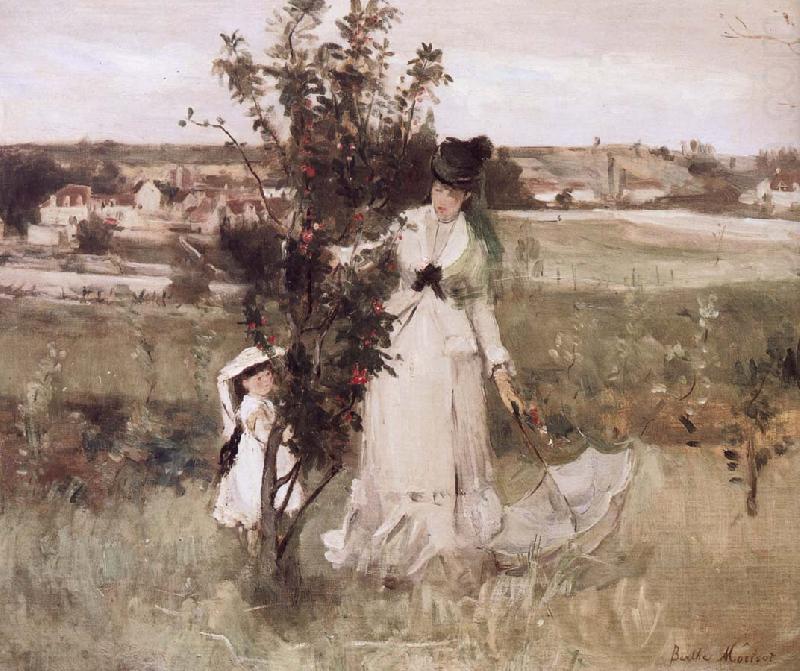 Berthe Morisot Hide and seek china oil painting image